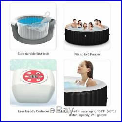 Backyard Garden Hot Tub 6 Person At Home Spa NEW Bubble Jets Outdoor
