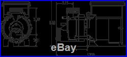 Balboa Model 1034023 Spa Bath Water Pump Switch Plug 1.5HP With Switch