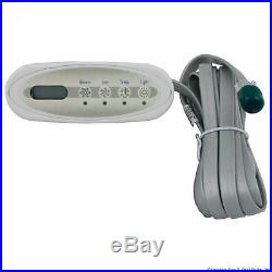 Balboa Spa Topside Control Panel BWG Duplex Mini Oval, P1, Bl, Lt, LCD 52144
