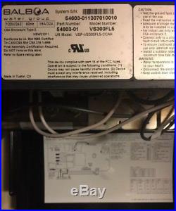 Balboa VS300 Spa One Pump Control Pack, PN 54603/ 54645 5.5Kw Heater 220/110v