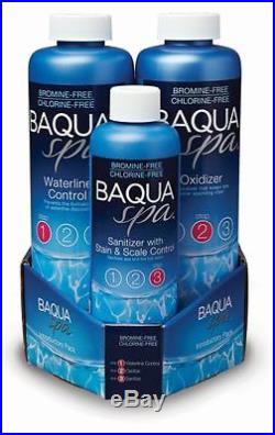 Baqua Spa Chemicals Introductory 3 Part System Pack