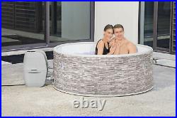 Bestway 3-5 Person Portable Inflatable Hot Tub Spa Pool 60002E +Pool Cover+Pump
