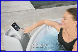 Bestway 3-5 Person Portable Inflatable Hot Tub Spa Pool 60002E +Pool Cover+Pump