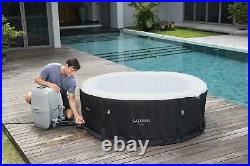 Bestway 4-Person Portable Inflatable Hot Tub Spa Pool 60002E +Pump +Cartridge, US