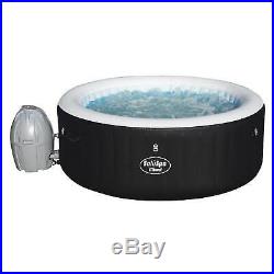 Bestway 54124 SaluSpa 4-Person Round Inflatable Hot Tub Spa with Pump (Used)
