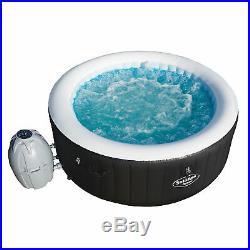 Bestway 54124 SaluSpa Portable 4-Person Round Inflatable Hot Tub Spa with Pump