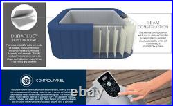 Bestway 60022E 6 Person Inflatable Hot Tub Spa + Pump + Filter Cartridge Outdoor