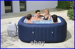 Bestway 60022E 6 Person Portable Inflatable Hot Tub Jet Spa Outdoor Pump Cover