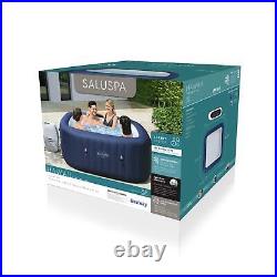 Bestway 60022E 71×71×28 Inflatable Hot Tub Spa with Pump and filter cartridge