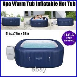 Bestway 60022E Inflatable Adult Pool Tub Pump Spa Warm Hot Tub Spa+Pump US