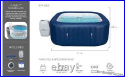 Bestway 60022E SaluSpa Hawaii 6 Person Inflatable Hot Tub Spa with Pump Cover Set