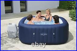 Bestway 60022E SaluSpa Hawaii 6 Person Inflatable Hot Tub Spa with Pump Kit Set