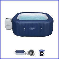 Bestway 60022E Spa 6 Person Inflatable Hot Tub Jet Spa with Pump and Cover