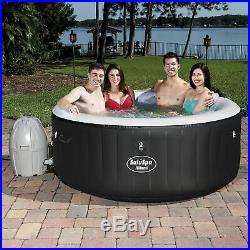 Bestway 71 x 26 Lay-Z-Spa Miami Inflatable Portable 4Person Hot Tub (Open Box)