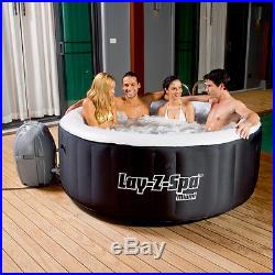 Bestway 71 x 26 Lay-Z-Spa Miami Inflatable Portable 4-Person Hot Tub 54124