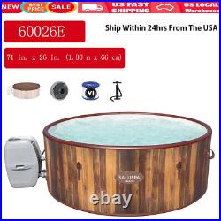 Bestway 7 Person Portable Inflatable Hot Tub Spa Pool 60026E 71 in. X 26 in Tool