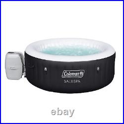 Bestway Coleman AirJet Inflatable Hot Tub withEnergySense Cover, Blk(Open Box)