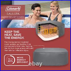 Bestway Coleman Hawaii AirJet Hot Tub withEnergySense Cover, Blue (Open Box)