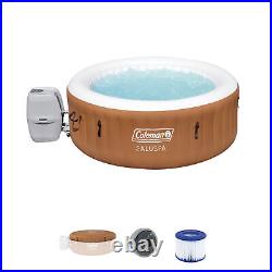 Bestway Coleman Miami AirJet Inflatable Hot Tub with EnergySense Cover(Open Box)
