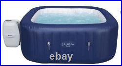 Bestway Hawaii SaluSpa 6 Person Inflatable Square Hot Tub +$100+Supplies Filters