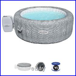 Bestway Honolulu SaluSpa 6 Person Inflatable Round Hot Tub Spa with 140 AirJets