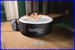 Bestway Lay-Z Miami Bubble Massage SPA SET, 4 People Portable Inflatable HOT TUB