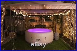 Bestway Lay-Z-Spa Paris Inflatable Hot Tub 4-6 People LED Lighting0