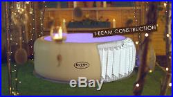 Bestway Lay-Z-Spa Paris Inflatable Hot Tub 4-6 People LED Lighting\