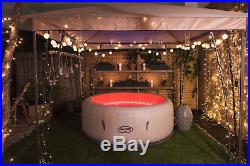 Bestway Lay-Z-Spa Paris Inflatable Hot Tub 4-6 People LED Lighting-1