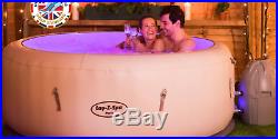 Bestway Lay-Z Spa Paris LED LIGHTING 54148 4-6 Person Hot Tub