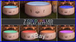 Bestway Lay-Z Spa Paris LED LIGHTING 54148 4-6 Person Hot Tub