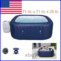 Bestway New Inflatable Hot Tub Spa with Pump 60022E 6 Person With Massage Kit