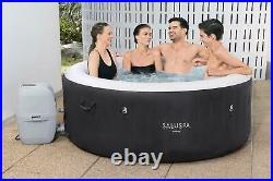 Bestway SaluSpa 2-4Person Inflatable Hot Tub Spa Pool Pump 60002E