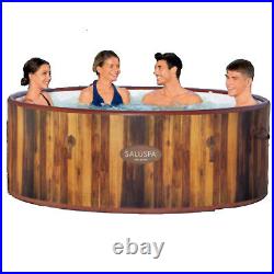 Bestway SaluSpa AirJet 67 Inch 7 Person Round Inflatable Hot Tub Spa (Used)
