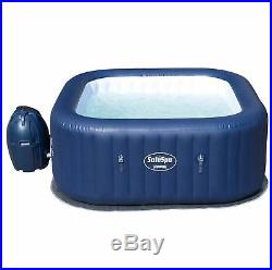 Bestway SaluSpa Hawaii 6-Person Inflatable Hot Tub & Qualco 6 Month Chemical Kit