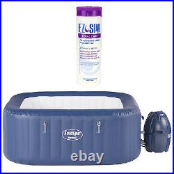 Bestway SaluSpa Hawaii AirJet 6 Person Inflatable Hot Tub with Chemical Treatment