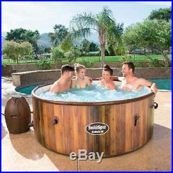 Bestway SaluSpa Helsinki AirJet 7 Person Inflatable Spa Hot Tub with Pump (Used)