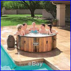 Bestway SaluSpa Helsinki AirJet 7 Person Inflatable Spa Hot Tub with Pump (Used)