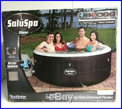 Bestway SaluSpa Miami Inflatable Hot Tub 4-Person AirJet Spa