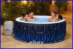 Bestway SaluSpa Premium Inflatable Hot Tub Spa with LED Lights (4-6 Person)