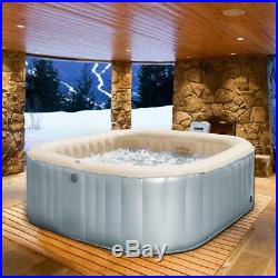 Bliss Family Inflatable Hot Tub Portable Spa Jacuzzi 6 Persons Home Holiday