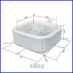 Bliss Family Inflatable Hot Tub Portable Spa Jacuzzi 6 Persons Home Holiday