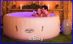 Brand New Lay -Z-Spa Paris Hot Tub with LED Lights Airjet Inflatable 4-6 Person