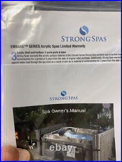 Brand new Strong Spa Madrid 60 6 person hot tub