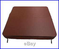 Brown AMS1000 Aegean Master Spa 84x 78 Fully Insulated Spa Cover with Locks