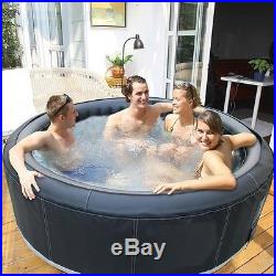 Bubble Jet Deluxe Massage Outdoor Spa 4 Person Portable Inflatable Jacuzzi New