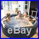 Bubble Jet Deluxe Massage Outdoor Spa 4 Person Portable Inflatable Jacuzzi New