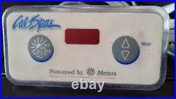 CAL SPAS 1500-2 Topside Control Panel 2 Button LED for 2 Pump System