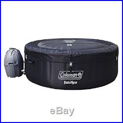COLEMAN Bubble Jets 4 Person Round Inflatable Spa Relax Hot Tub MASSAGE PORTABLE