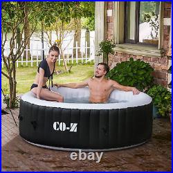 CO-Z 6 Person Inflatable Spa Tub 7' Portable Outdoor Hot Tub Pool w Air Pump US